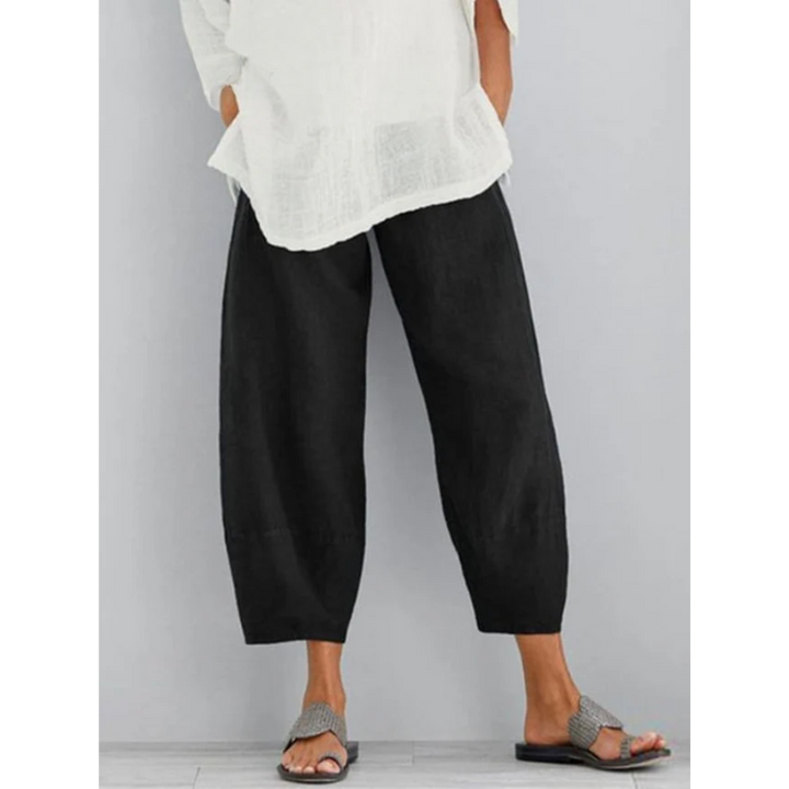 Elena | Elegant and Comfortable Linen Trousers