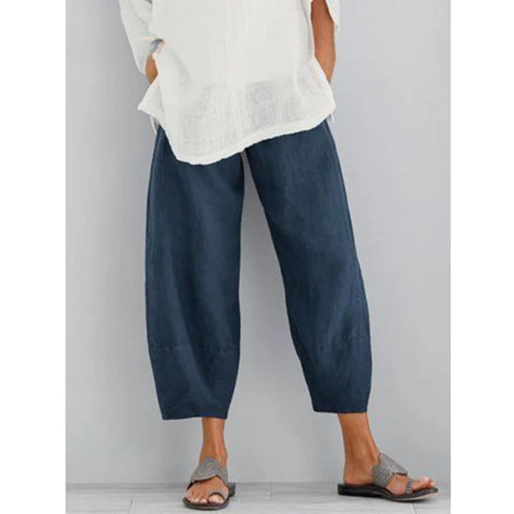 Elena | Elegant and Comfortable Linen Trousers