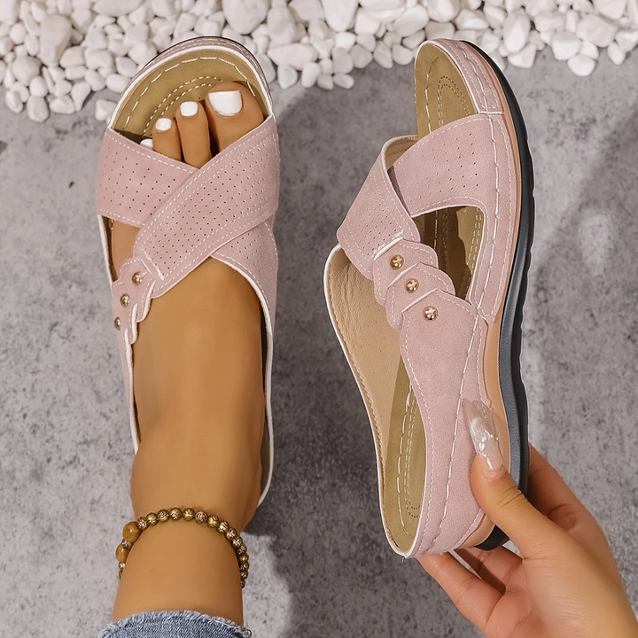 Ezera | Stylish Orthopaedic Wedge Sandals