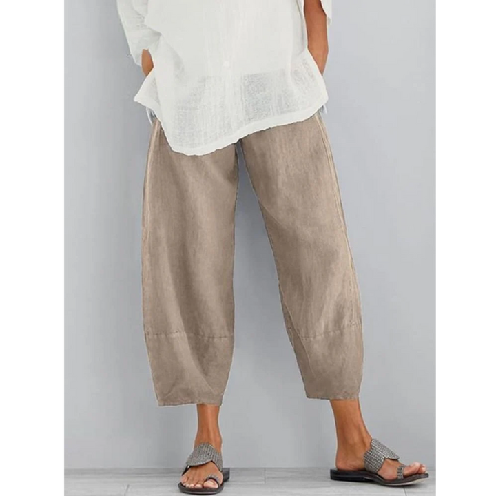 Elena | Elegant and Comfortable Linen Trousers