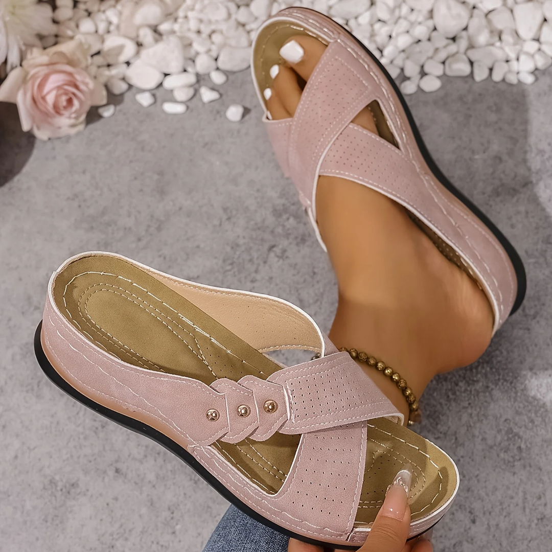 Ezera | Stylish Orthopaedic Wedge Sandals