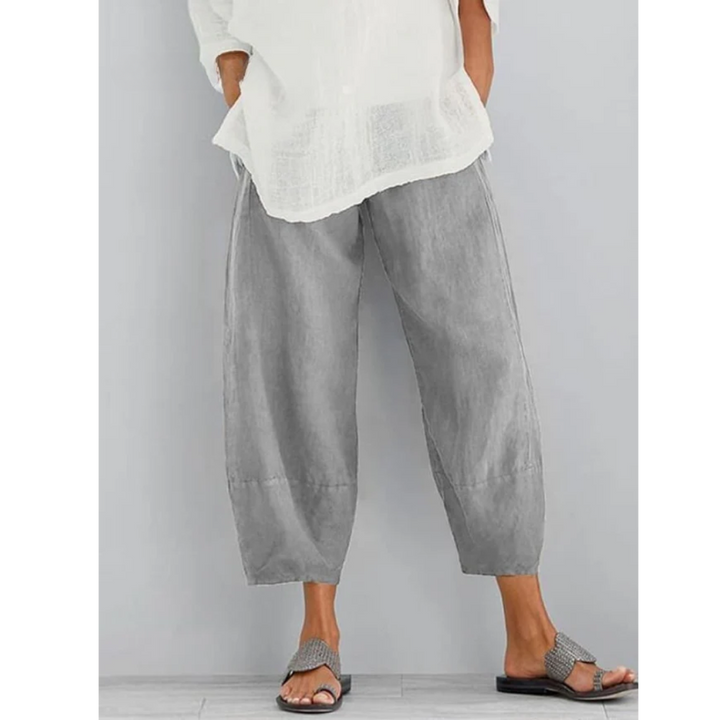 Elena | Elegant and Comfortable Linen Trousers