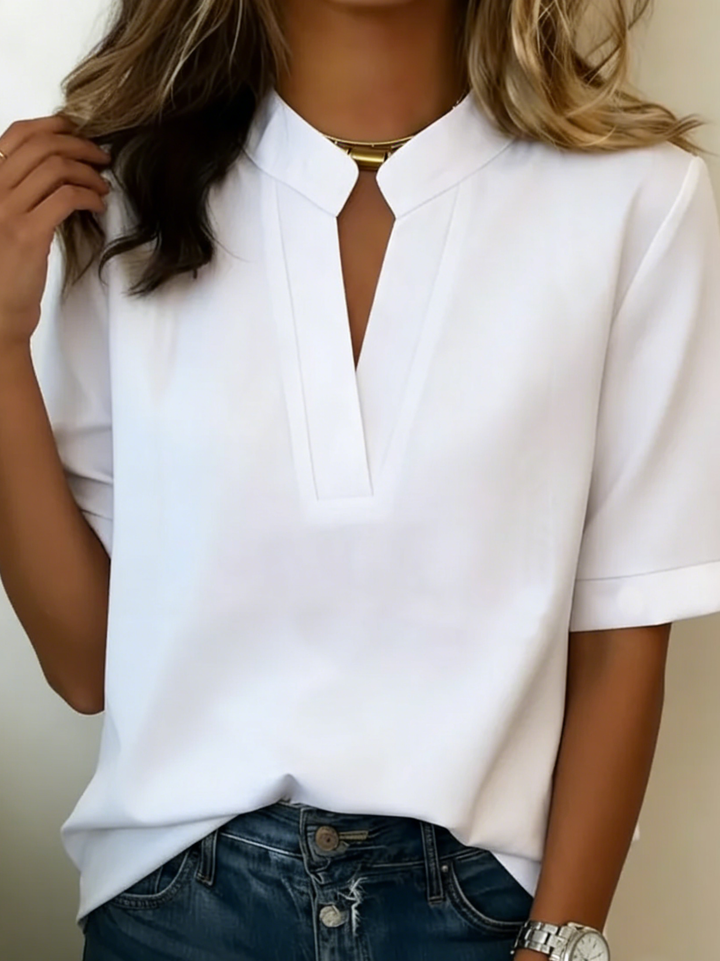 Alessia | Relaxed Short-Sleeve Shirt