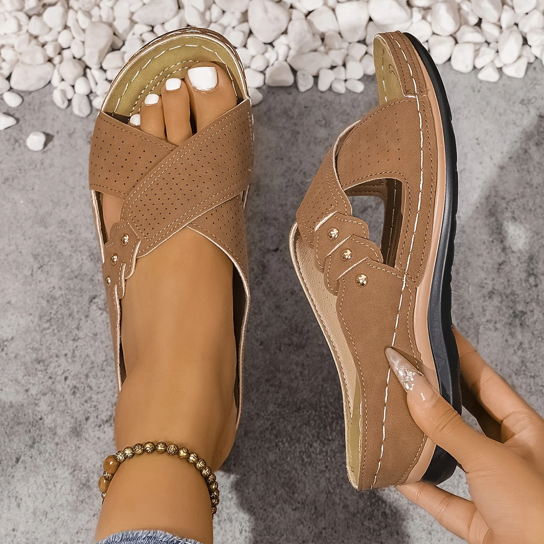 Ezera | Stylish Orthopaedic Wedge Sandals