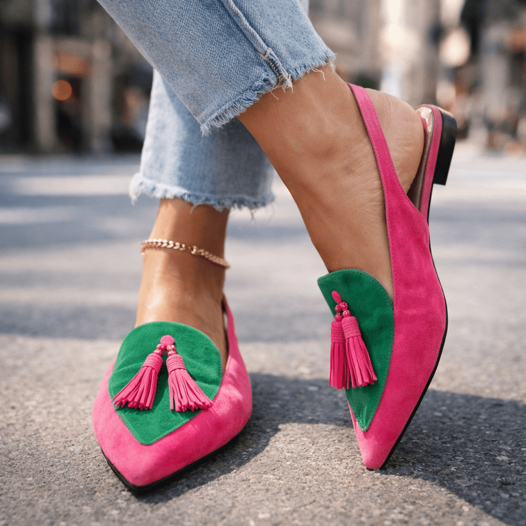 Elodie | Elegant Tasselled Sandals