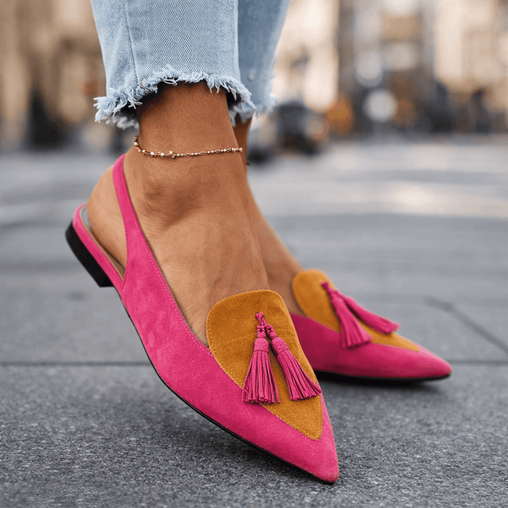 Elodie | Elegant Tasselled Sandals