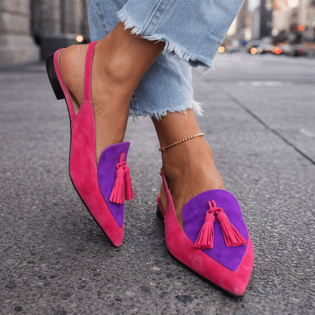 Elodie | Elegant Tasselled Sandals