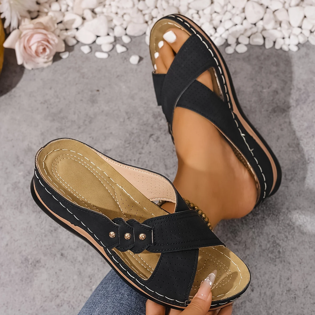 Ezera | Stylish Orthopaedic Wedge Sandals
