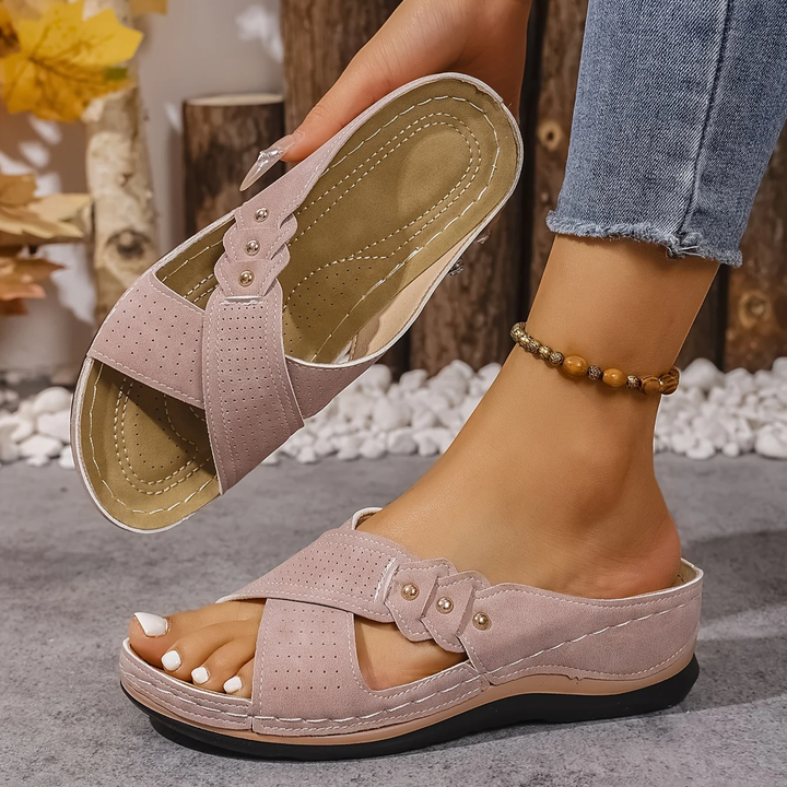 Ezera | Stylish Orthopaedic Wedge Sandals