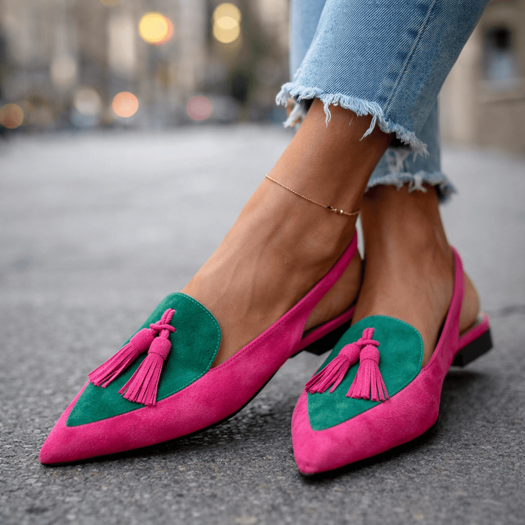Elodie | Elegant Tasselled Sandals
