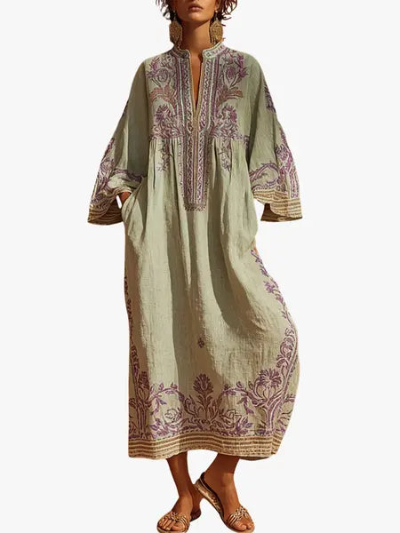 Jasmine | Soft Embroidered Dress for Women