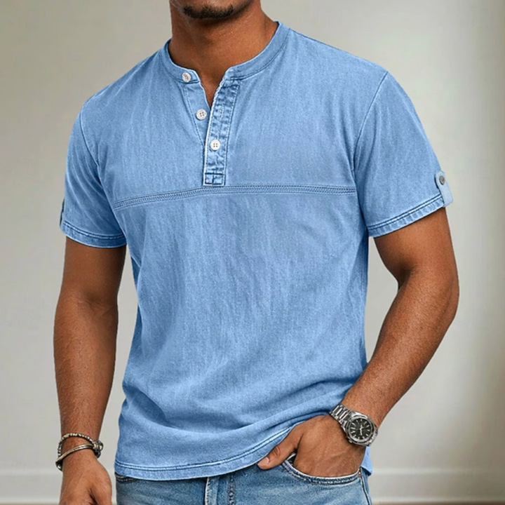 Dean | Vintage Henley T-Shirt