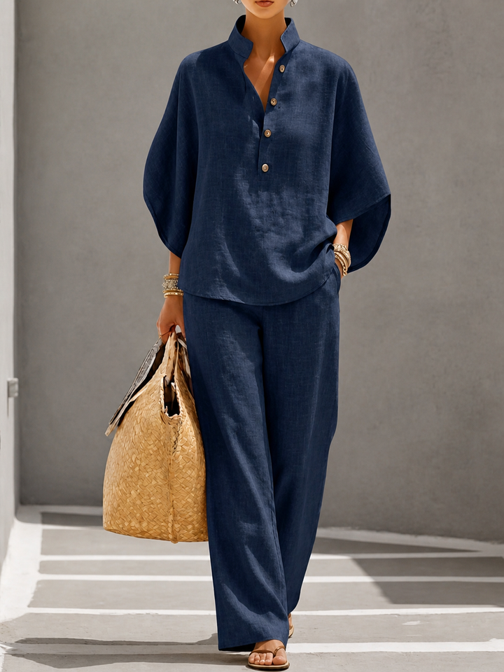 Ariel | Linen Set · Fluid, Natural Elegance