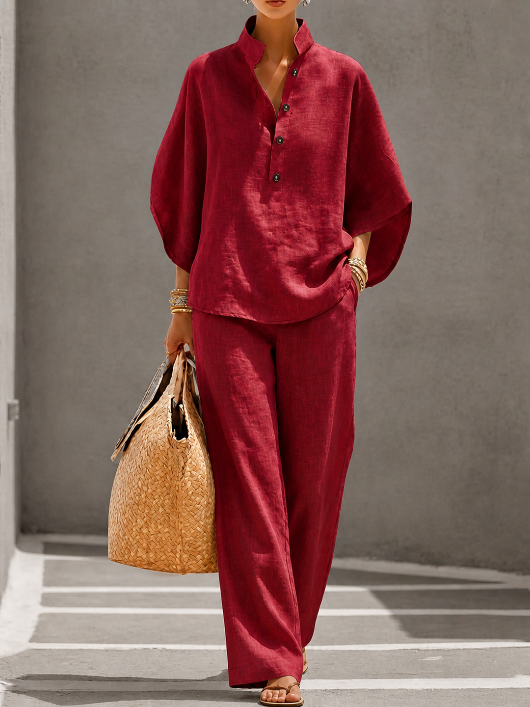 Ariel | Linen Set · Fluid, Natural Elegance