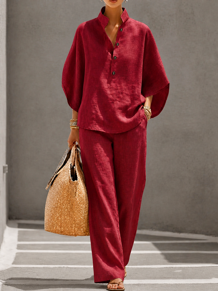 Ariel | Linen Set · Fluid, Natural Elegance