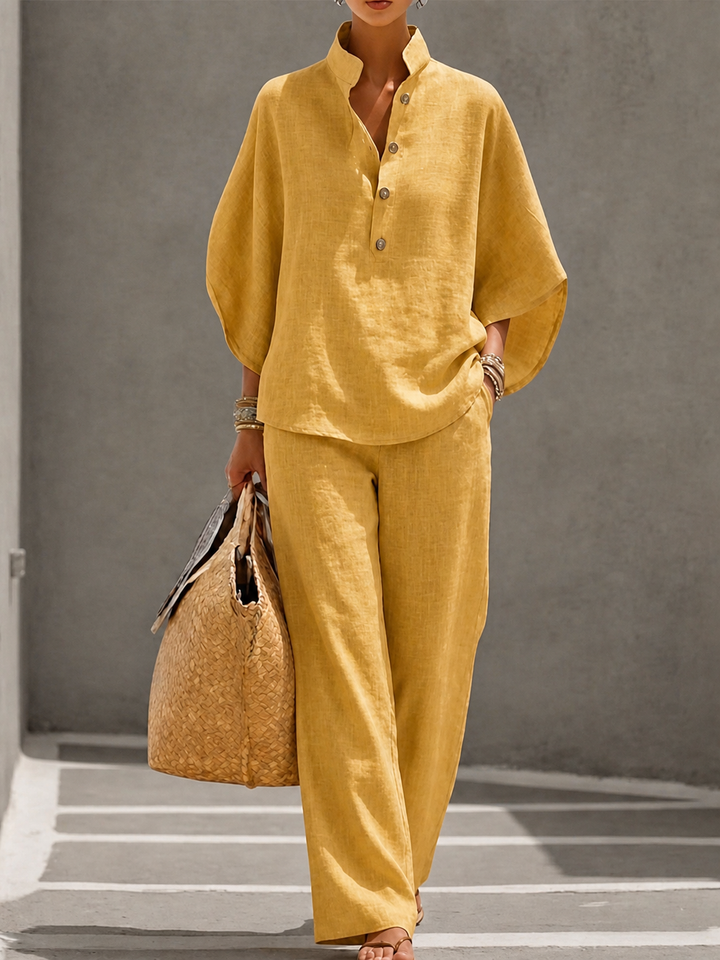 Ariel | Linen Set · Fluid, Natural Elegance