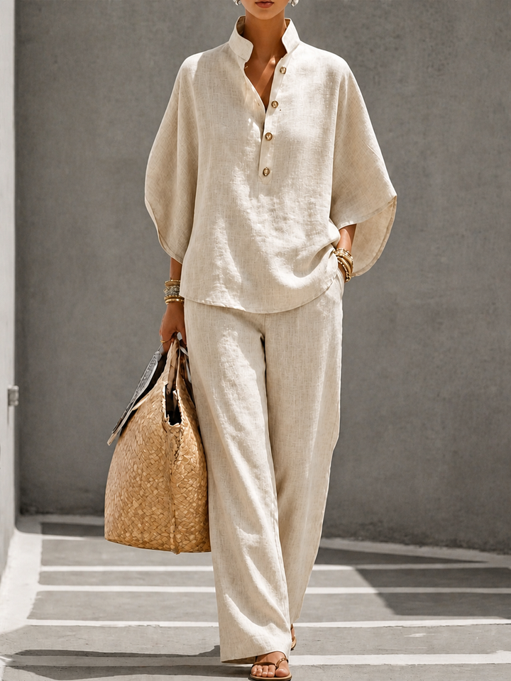 Ariel | Linen Set · Fluid, Natural Elegance