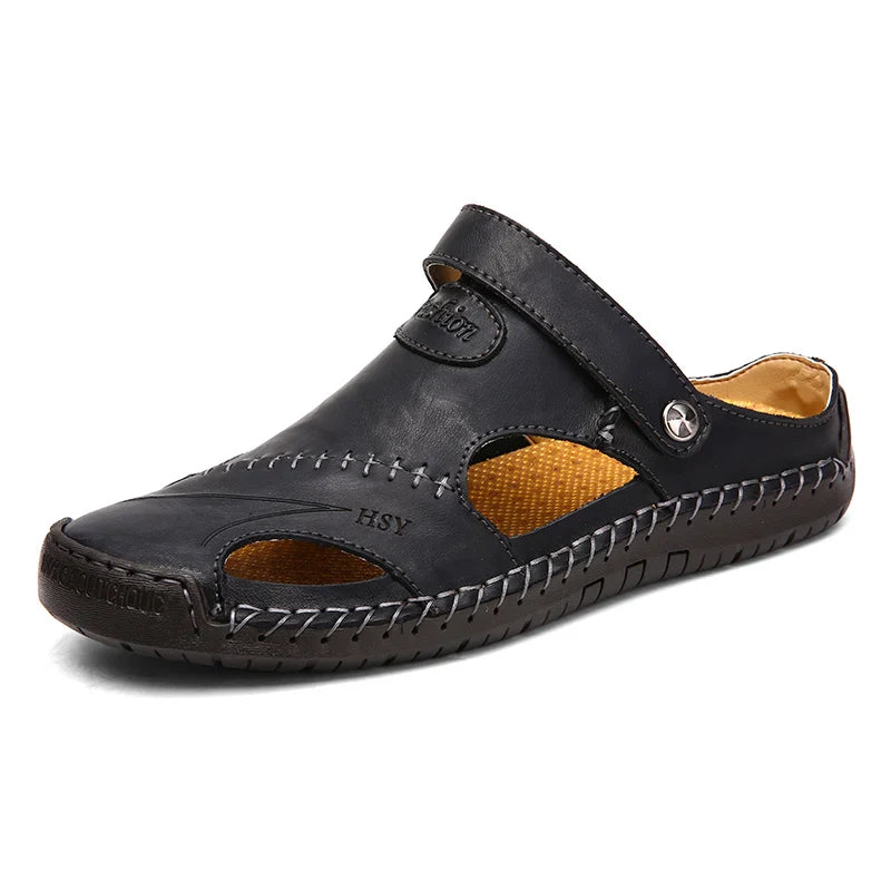 Wesley | Classic Leather Men's Sandals