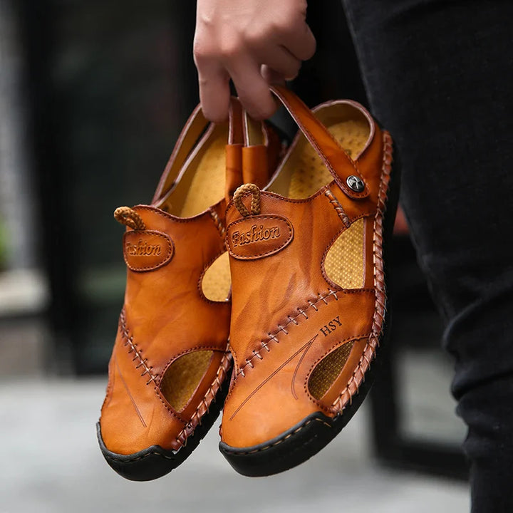 Wesley | Classic Leather Men's Sandals
