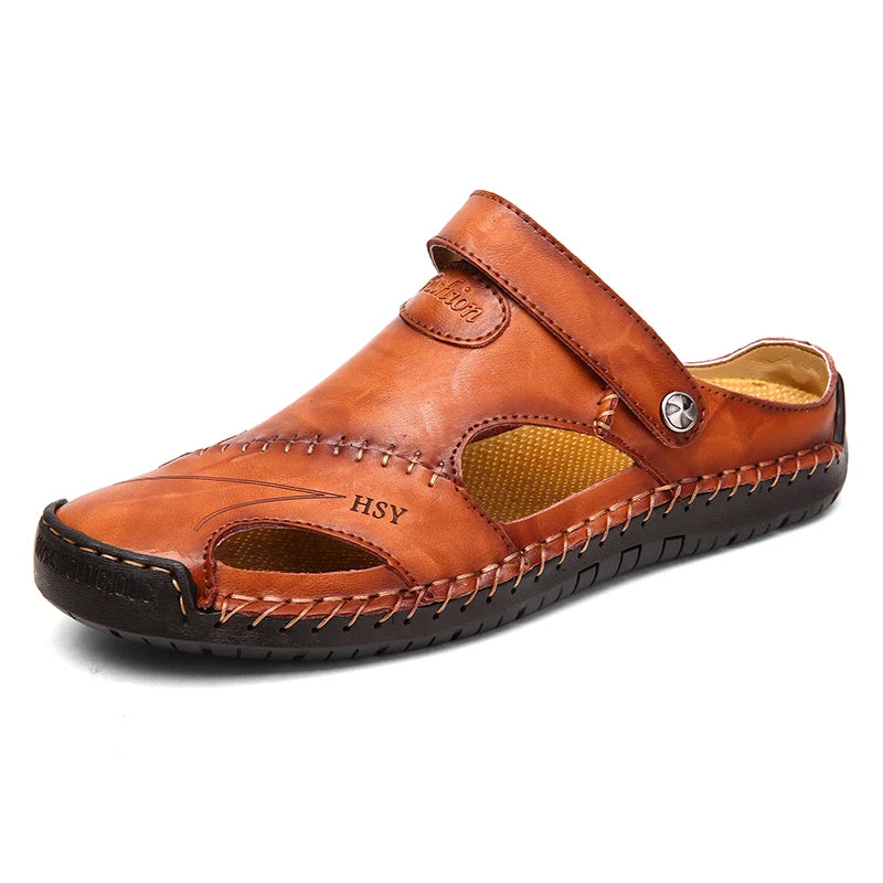 Wesley | Classic Leather Men's Sandals