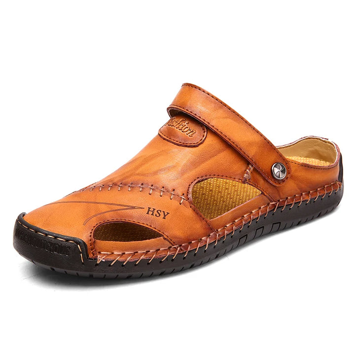 Wesley | Classic Leather Men's Sandals