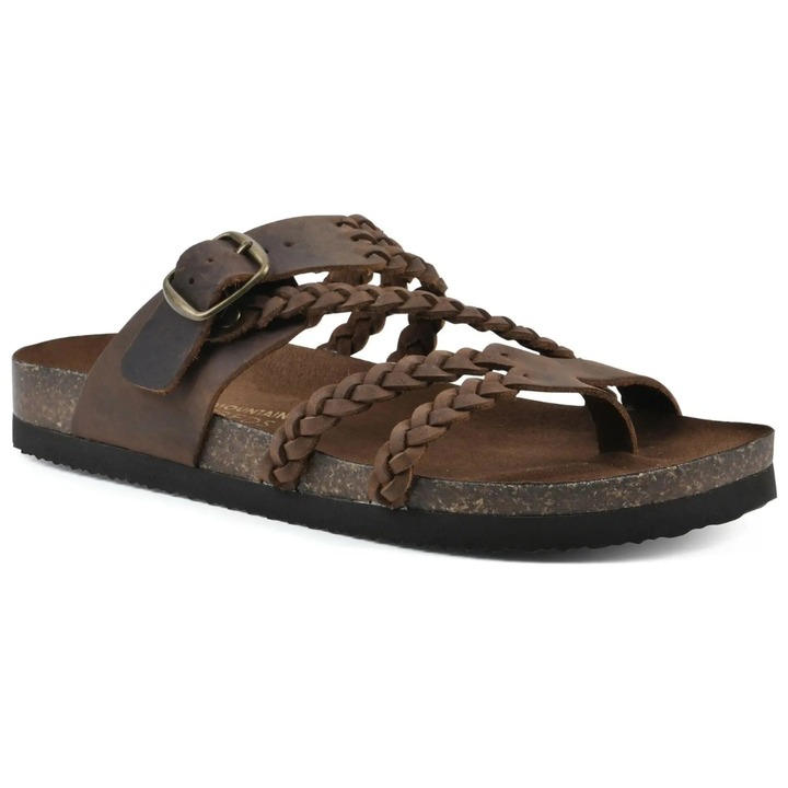 Hayleigh | Orthopaedic Braided Leather Sandals