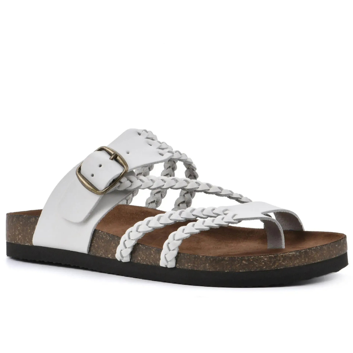 Hayleigh | Orthopaedic Braided Leather Sandals