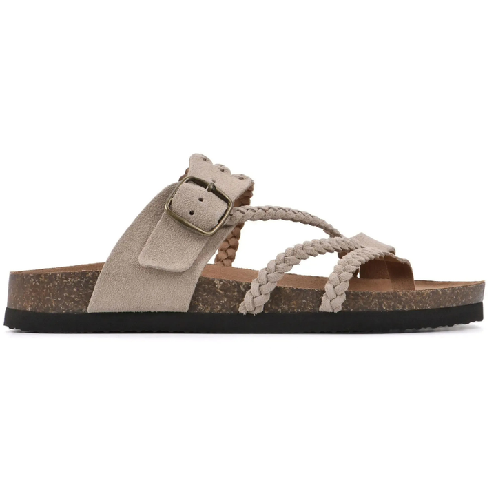 Hayleigh | Orthopaedic Braided Leather Sandals