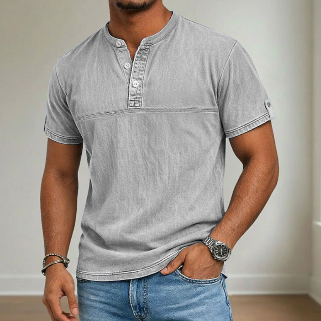 Dean | Vintage Henley T-Shirt