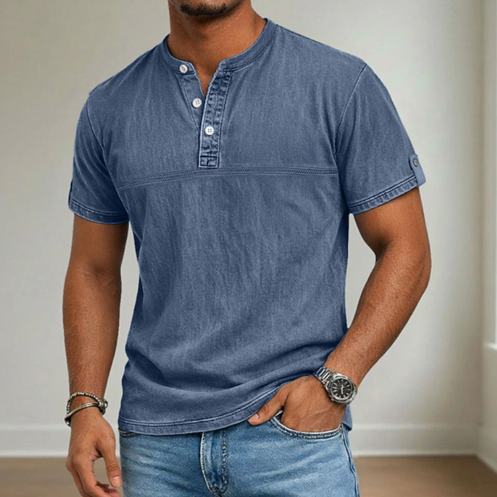 Dean | Vintage Henley T-Shirt