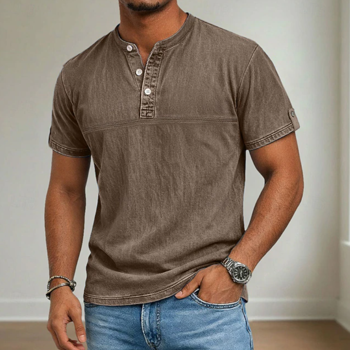 Dean | Vintage Henley T-Shirt