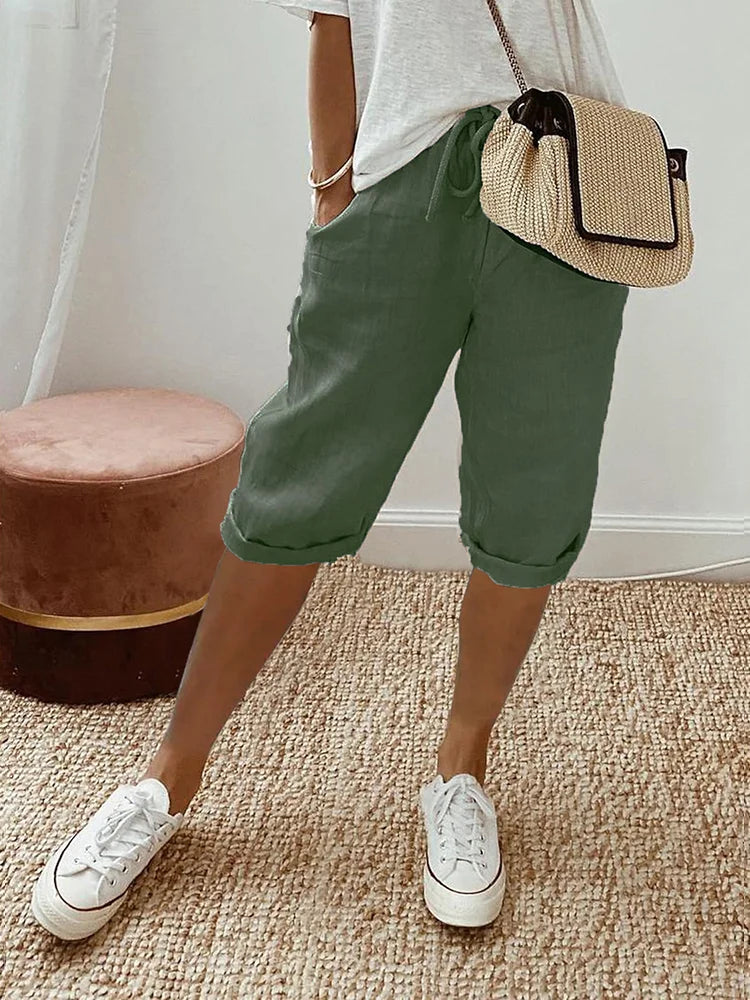 Ophelia | Relaxed Drawstring Shorts