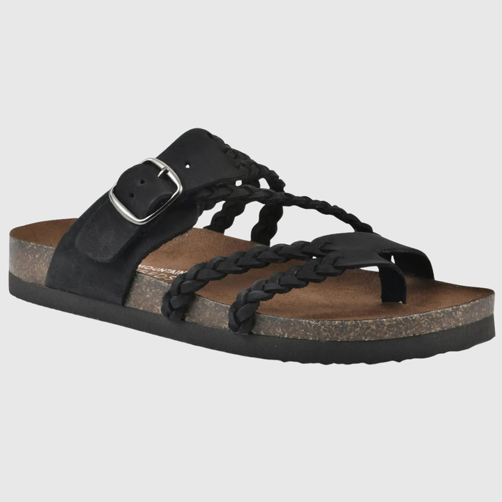 Hayleigh | Orthopaedic Braided Leather Sandals
