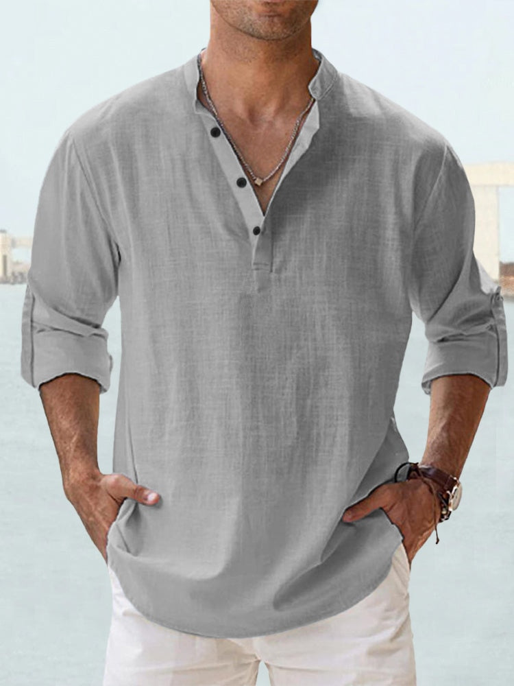 Maxwell | Breathable Linen Shirt