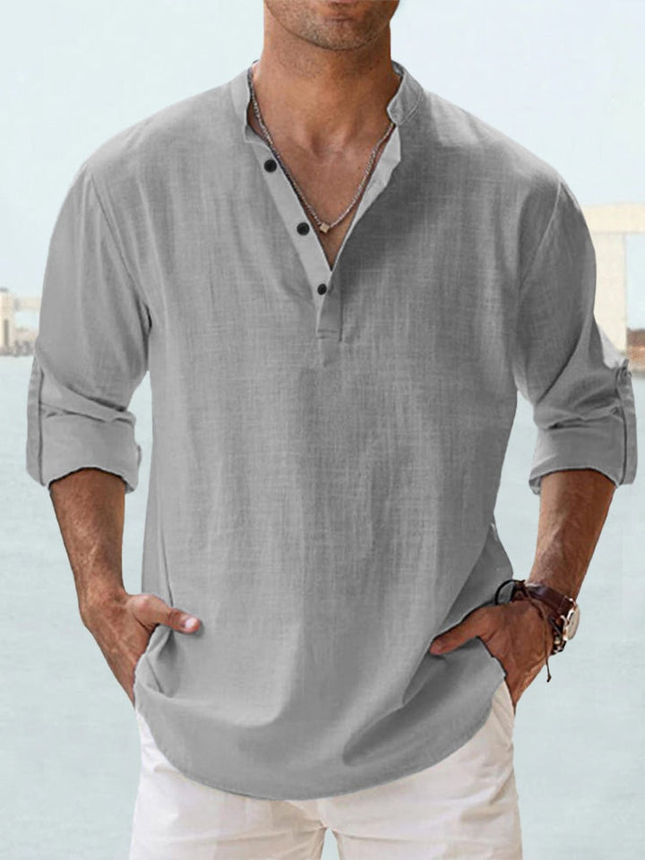 Maxwell | Breathable Linen Shirt