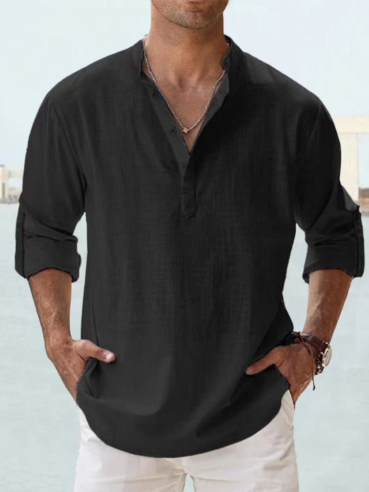 Maxwell | Breathable Linen Shirt