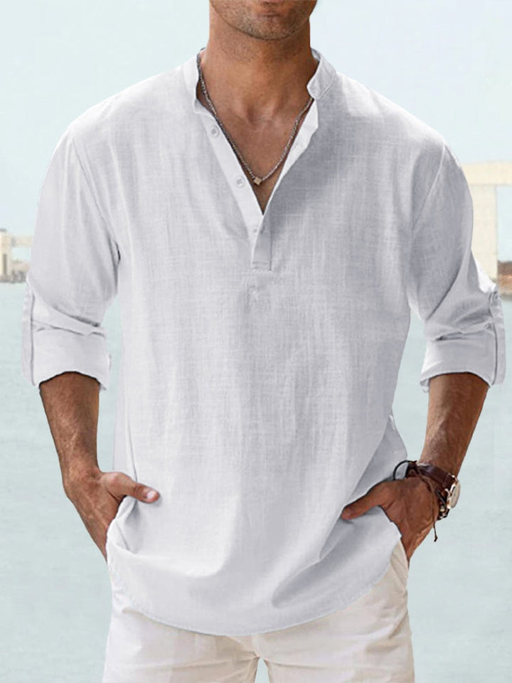 Maxwell™ | Breathable Linen Shirt