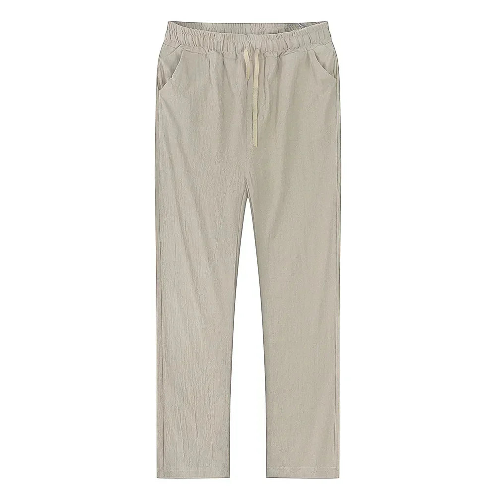 Novira London | Cotton Linen Pants