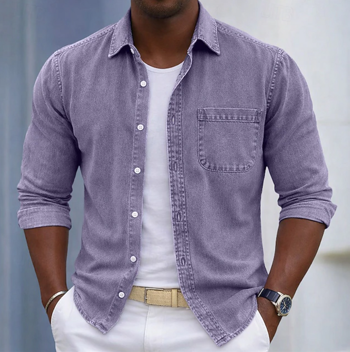 Charles | Casual Button-Up Shirt with Pockets