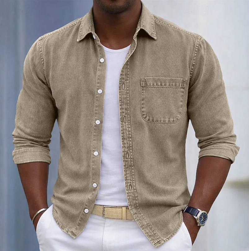 Charles | Casual Button-Up Shirt with Pockets