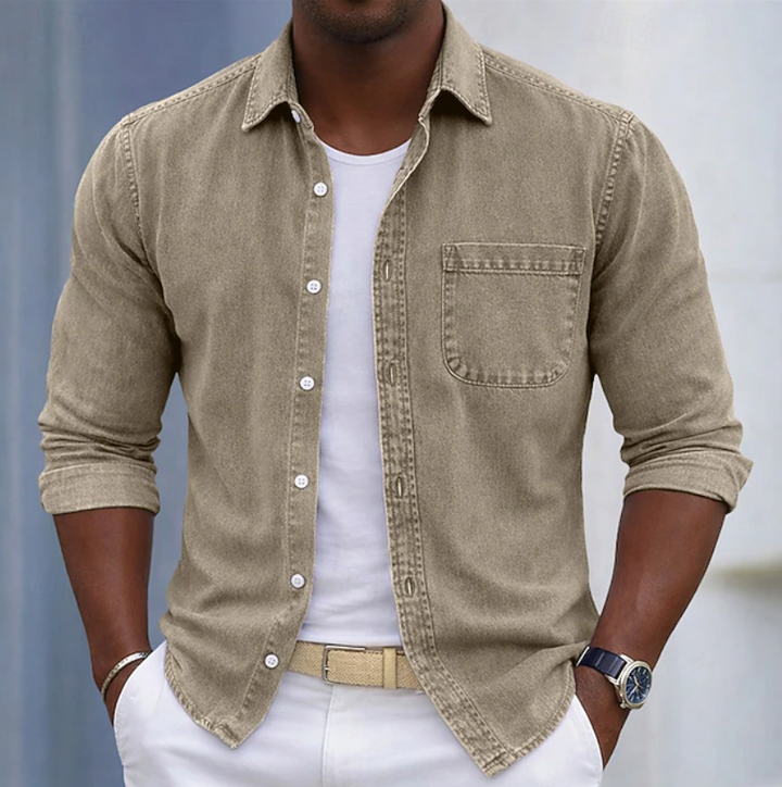 Charles | Casual Button-Up Shirt with Pockets