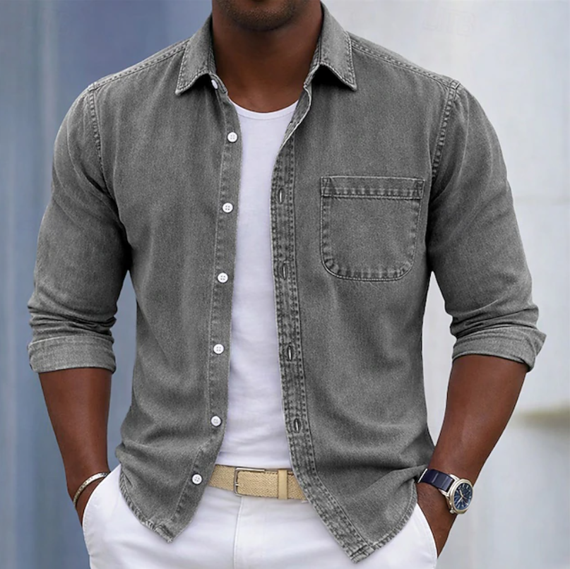 Charles | Casual Button-Up Shirt with Pockets