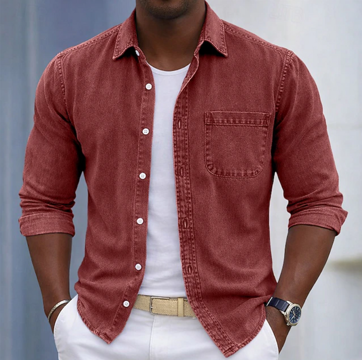 Charles | Casual Button-Up Shirt with Pockets