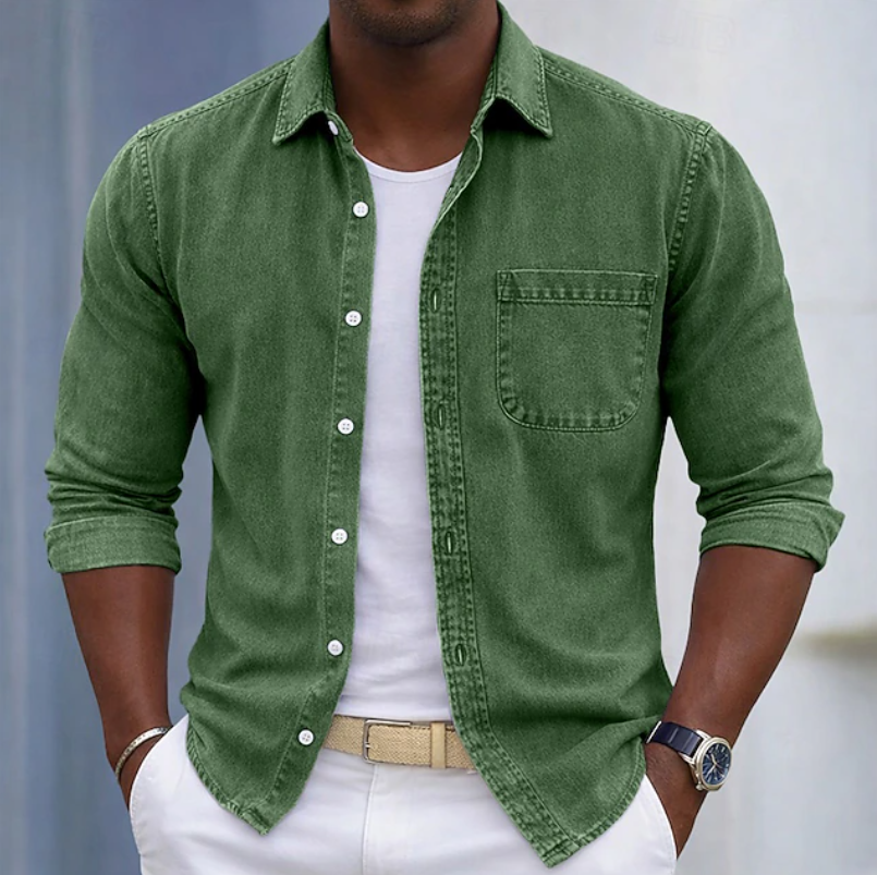 Charles | Casual Button-Up Shirt with Pockets