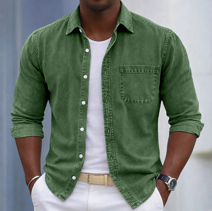 Charles | Casual Button-Up Shirt with Pockets