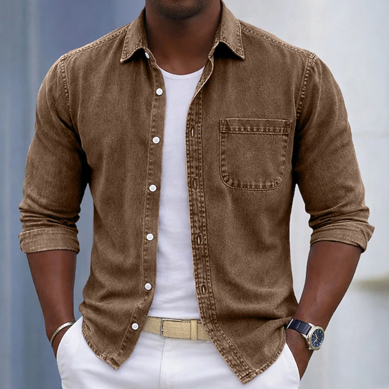 Charles | Casual Button-Up Shirt with Pockets