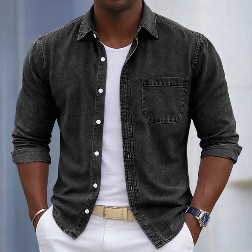 Charles | Casual Button-Up Shirt with Pockets