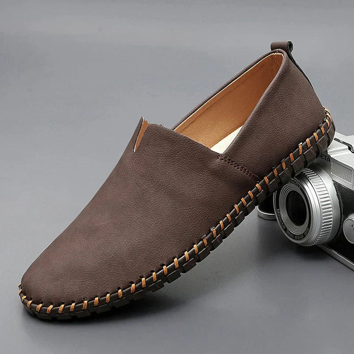 Harold | Classic Leather Slip-Ons
