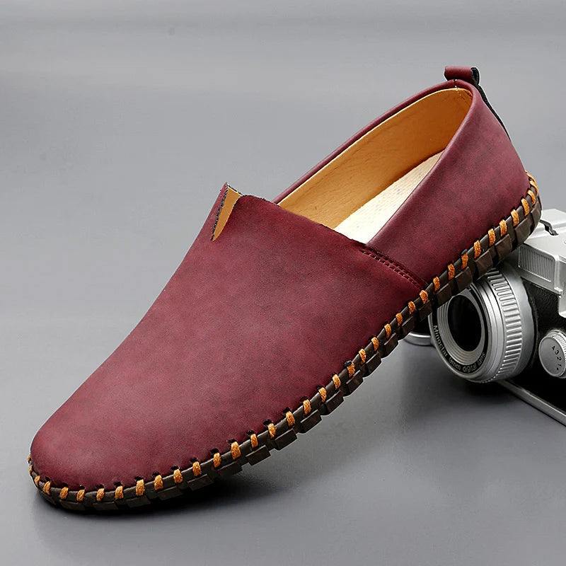 Harold | Classic Leather Slip-Ons