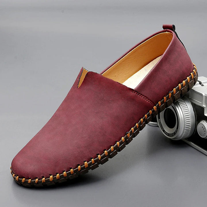 Harold | Classic Leather Slip-Ons